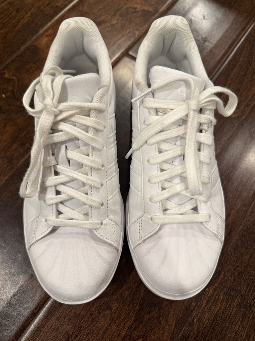 adidas All-White Streettalk Sneakers - Picture 3 of 6